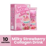 Milky Strawberry Collagen Drink
